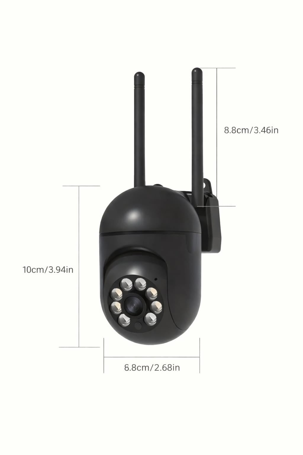 1080P Outdoor WiFi Security Camera 2.4GHz | Night Vision | Motion Detection | Two-Way Audio