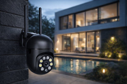 1080P Outdoor WiFi Security Camera 2.4GHz | Night Vision | Motion Detection | Two-Way Audio