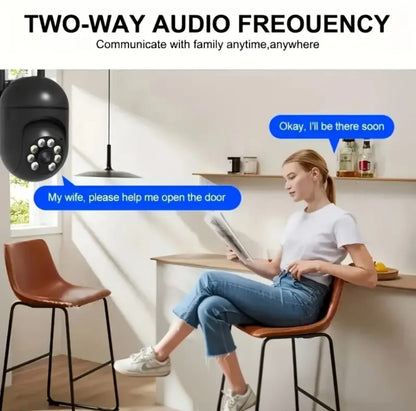 1080P Outdoor WiFi Security Camera 2.4GHz | Night Vision | Motion Detection | Two-Way Audio